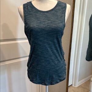 Women's Sleeveless Blue Top
